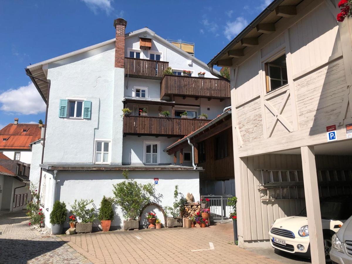 Altstadt Ferienwohnung Guade Zeit Füssen Exteriér fotografie